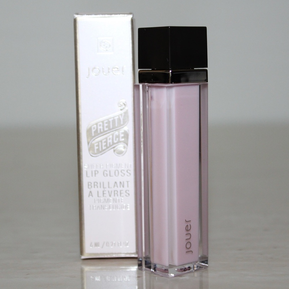 Jouer Cosmetics Champagne & Macarons Féministe Sheer Pigment Lip Gloss - Picture 13 of 16